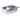 Gastronormbak RVS, 1/2 GN, H:10 cm, 6,5 L