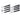 Garneertools RVS/Poly, Set 8 stuks, L:14 cm