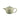Theepot met deksel, 0,4L - Spot Emerald (Set van 4)